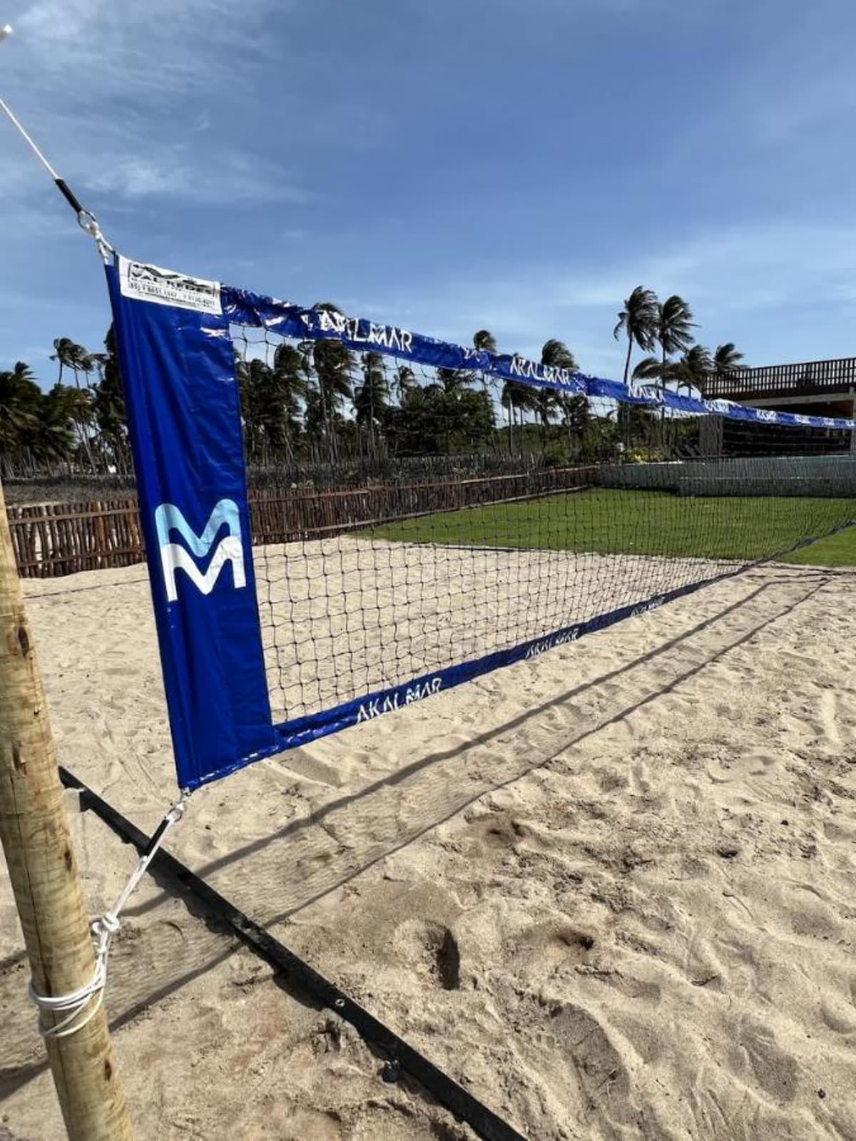 Quadra de beach tênis